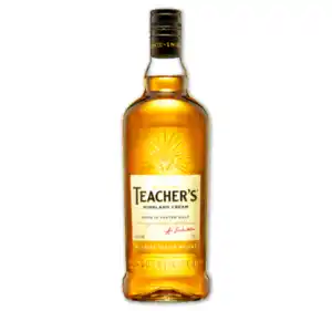 TEACHER’S Highland Cream Blended Scotch Whisky*