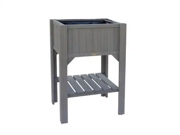 Bild 3 von HABAU Hochbeet "Kompakt" mit Ablage, stabile Holzkonstruktrion, inkl. Pflanzfolie