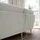 Bild 2 von GRILLSTORP / SMEDSTORP 4er-Sofa mit Récamiere links