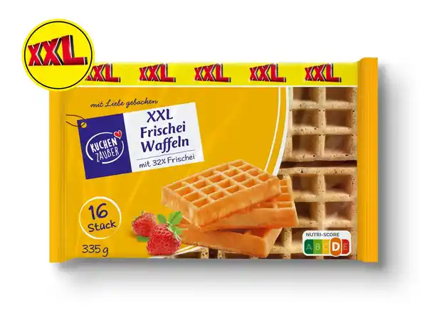 Bild 1 von Kuchenzauber Frischei Waffeln XXL,  335 g