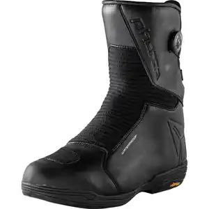 Pharao Delta WP Motorradschnürstiefel lang Schwarz