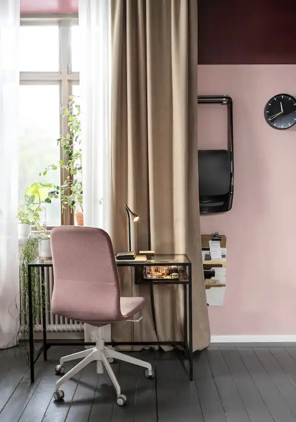 Bild 4 von ANNAKAJSA 2 Gardinenschals (abdunk.), mit Gardinenband/beige 145x300 cm