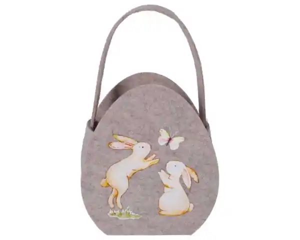 Bild 1 von Filztasche Hase Eiförmig, aus Filz