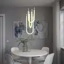 Bild 3 von VARMBLIXT LED-Hängeleuchte, weiß Frostglas 46 cm