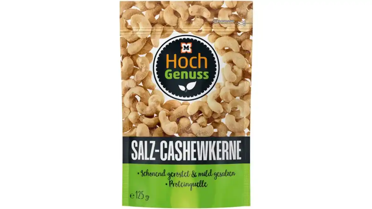 Bild 1 von Hochgenuss Salz-Cashewkerne