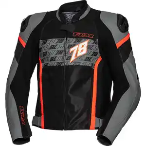 FLM Mugello Air Leder-/Textiljacke Rot