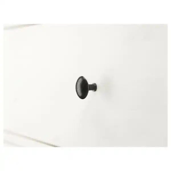 Bild 4 von HEMNES Kommode mit 3 Schubladen, weiß gebeizt 108x96 cm