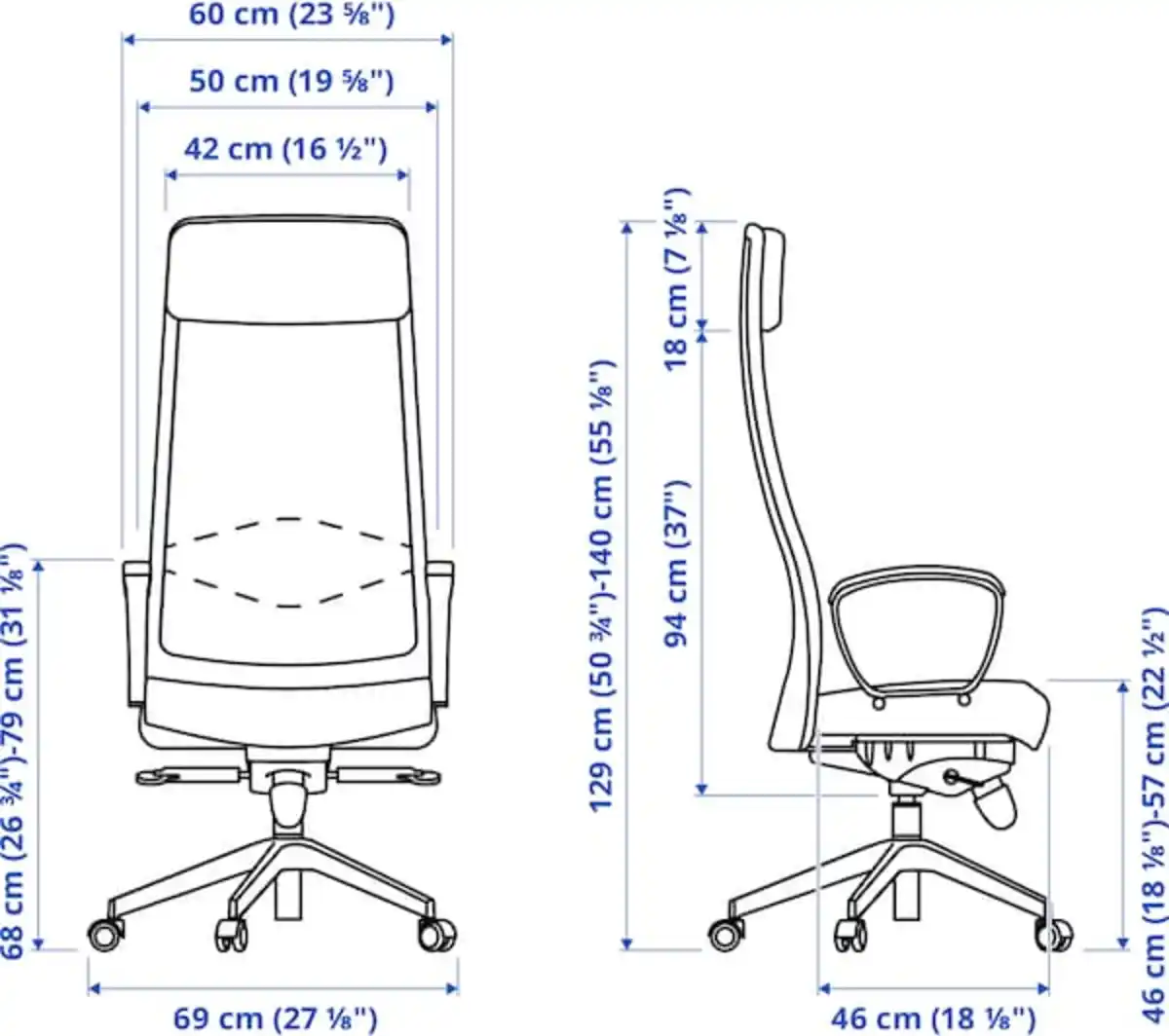 Bild 2 von MARKUS Drehstuhl