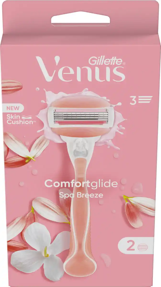 Bild 1 von Gillette Venus Rasierer, Comfortglide Spa Breeze
