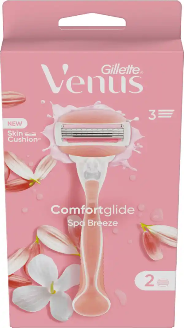 Bild 1 von Gillette Venus Rasierer, Comfortglide Spa Breeze