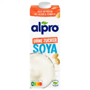 Alpro Soja-Drink Ohne Zucker vegan 1l