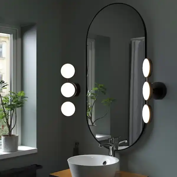 Bild 3 von KABOMBA Wandleuchte, LED, dimmbar mattiert/schwarz 47x14 cm