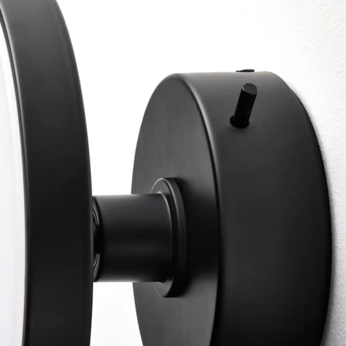 Bild 4 von KABOMBA Wandleuchte mit Spiegel, LED, dimmbar mattiert/schwarz 20 cm