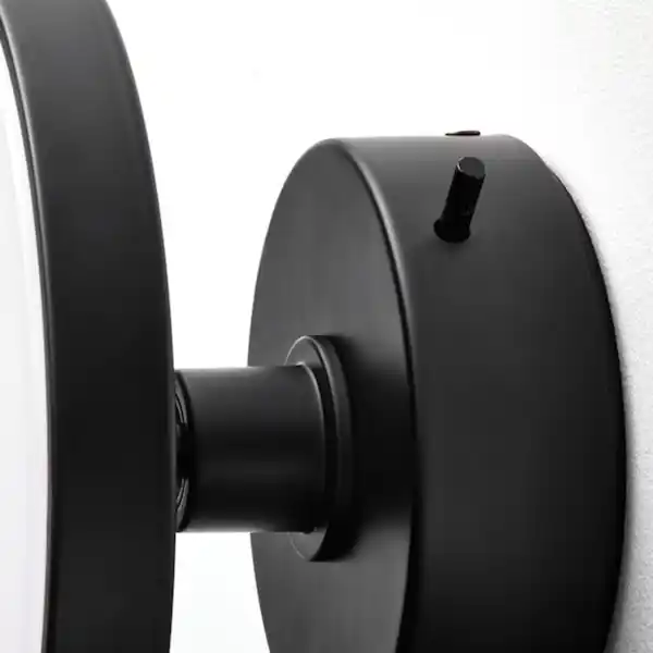 Bild 4 von KABOMBA Wandleuchte mit Spiegel, LED, dimmbar mattiert/schwarz 20 cm