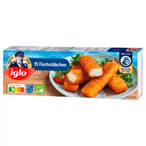 Iglo Fischstäbchen 450g, 15 Stück