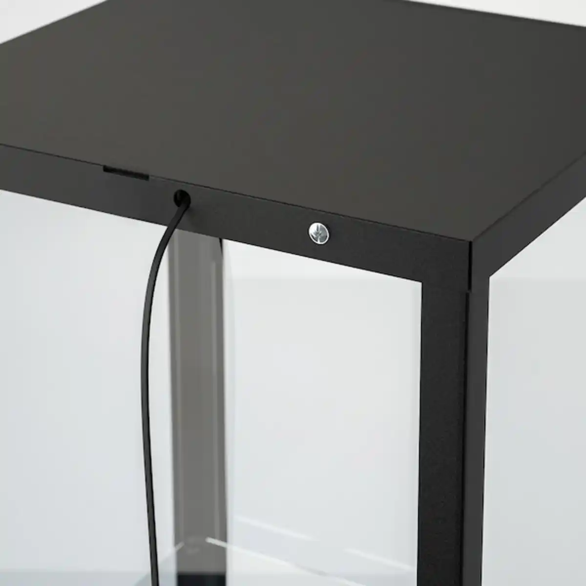 Bild 4 von BLÅLIDEN Vitrine, schwarz 35x32x151 cm