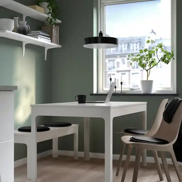 Bild 3 von PÄRLETERNELL Stuhlkissen, Grann schwarz 35 cm