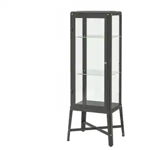 FABRIKÖR Vitrine, dunkelgrau 57x150 cm