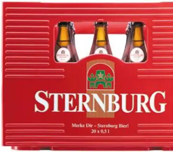 Bild 1 von Sternburg Export 20 x 0,5 Liter Kasten