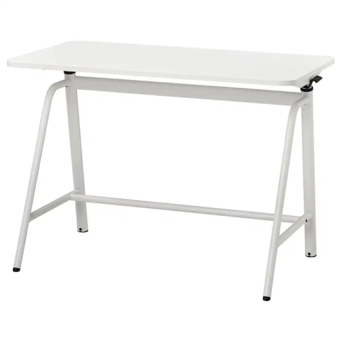 Bild 1 von GLADHÖJDEN Schreibtisch sitz/steh, weiß 100x60 cm