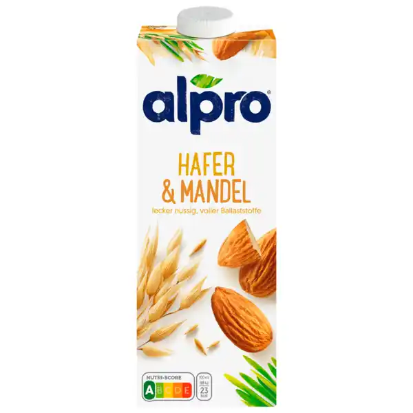 Bild 1 von Alpro Hafer-Mandel-Drink vegan 1l