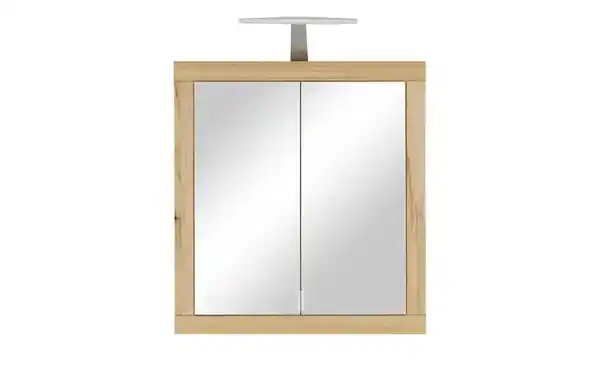 Bild 2 von smart Bad-Spiegelschrank ¦ holzfarben ¦ Maße (cm): B: 69 H: 75 T: 22 Schränke > Badschränke > Spiegelschränke - Möbel Kraft