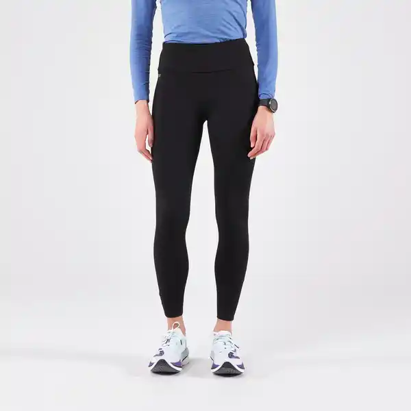 Bild 1 von KALENJI Lauftights lang Damen warm - Run 100 Warm schwarz