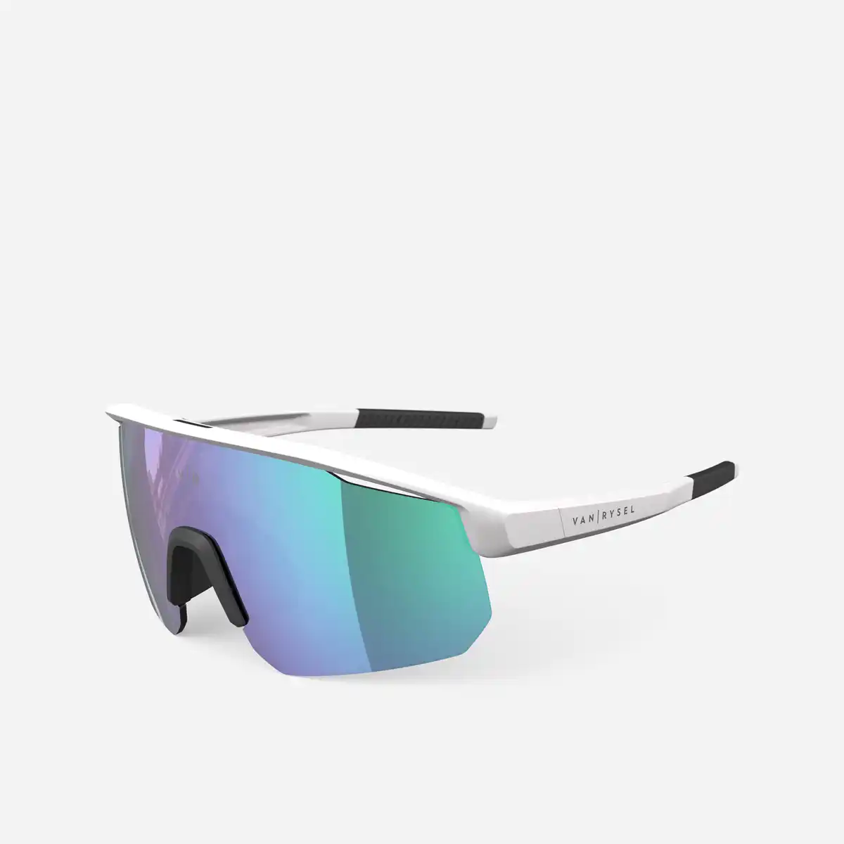 Bild 1 von VAN RYSEL Fahrradbrille Perf 500 Light Kategorie 3 Damen/Herren weiss