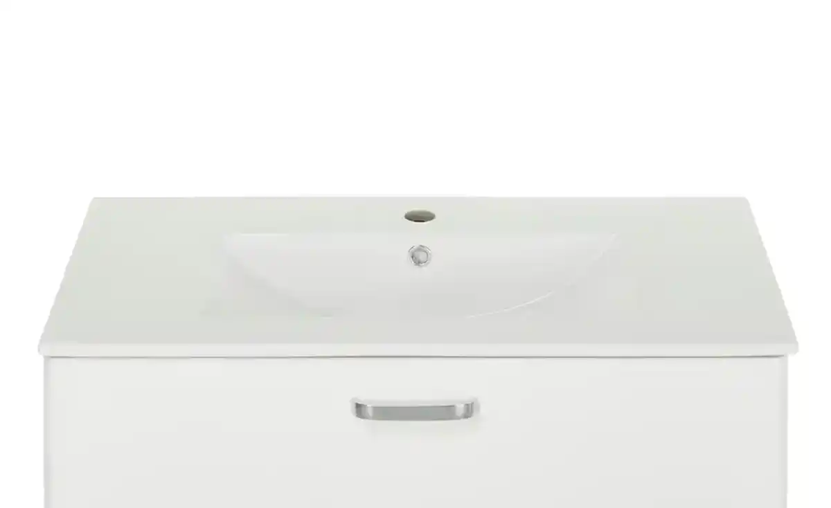 Bild 1 von Bad-Keramik-Waschtisch ¦ weiß ¦ Maße (cm): B: 80 H: 1,5 T: 46 Schränke > Badschränke > Sanitär-Armaturen - Möbel Kraft