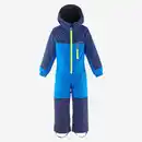 Bild 1 von WEDZE Schneeanzug Skianzug Kinder warm wasserdicht - 100 blau