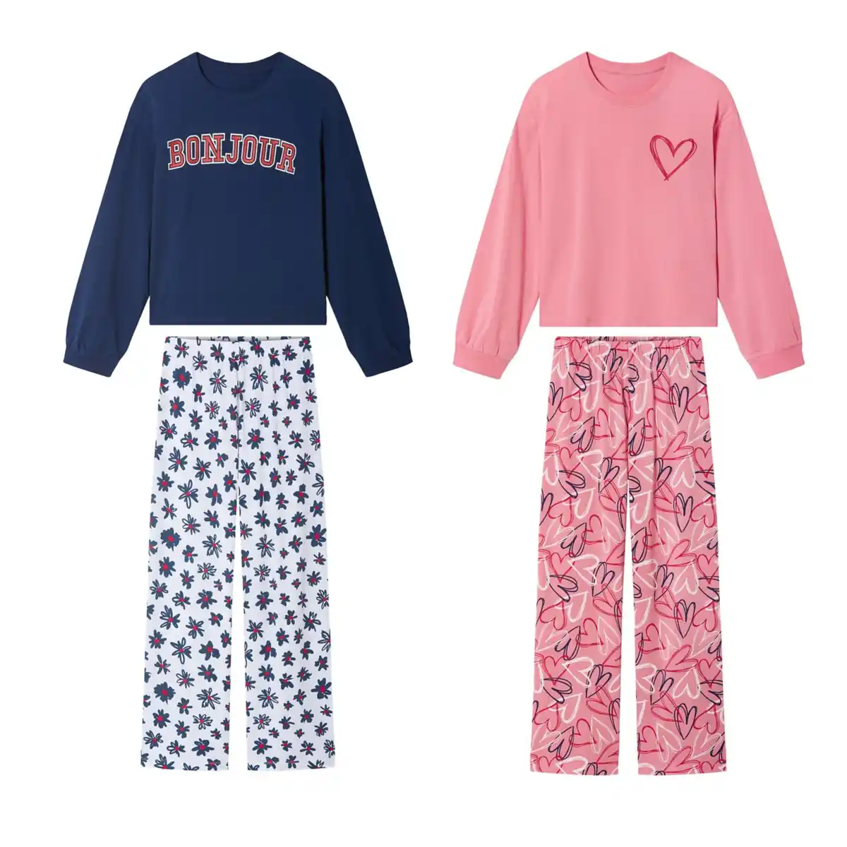 Bild 1 von HIP&HOPPS® Kinder-Pyjama, 2-teilig