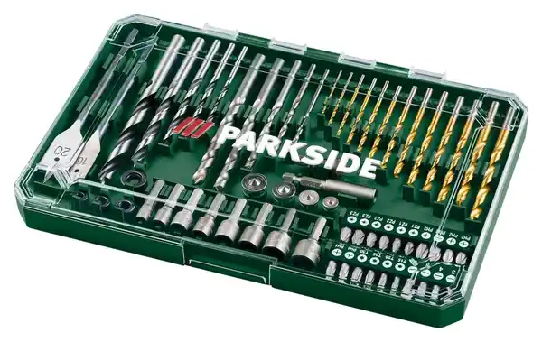 Bild 1 von PARKSIDE® Bohrer- und Bit-Set, 63-teilig