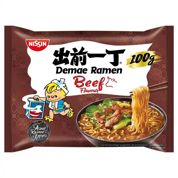 Bild 1 von NISSIN Demae Ramen 100 g, Rind