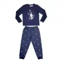 Bild 1 von Kinder Winterpyjama, navy, 122/128