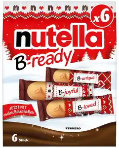 NUTELLA B-Ready, 6 St. = 132-g-Packg.