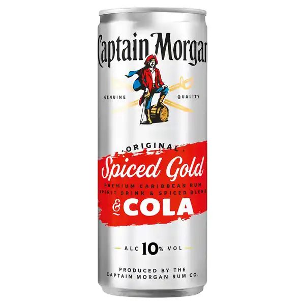 Bild 1 von CAPTAIN MORGAN & Cola 250 ml