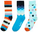 Bild 3 von HAPPY SOCKS Herren-Socken, 3 Paar