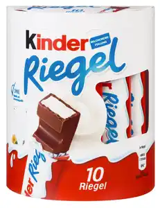 KINDER Riegel, 10 St. = 210-g-Packg.