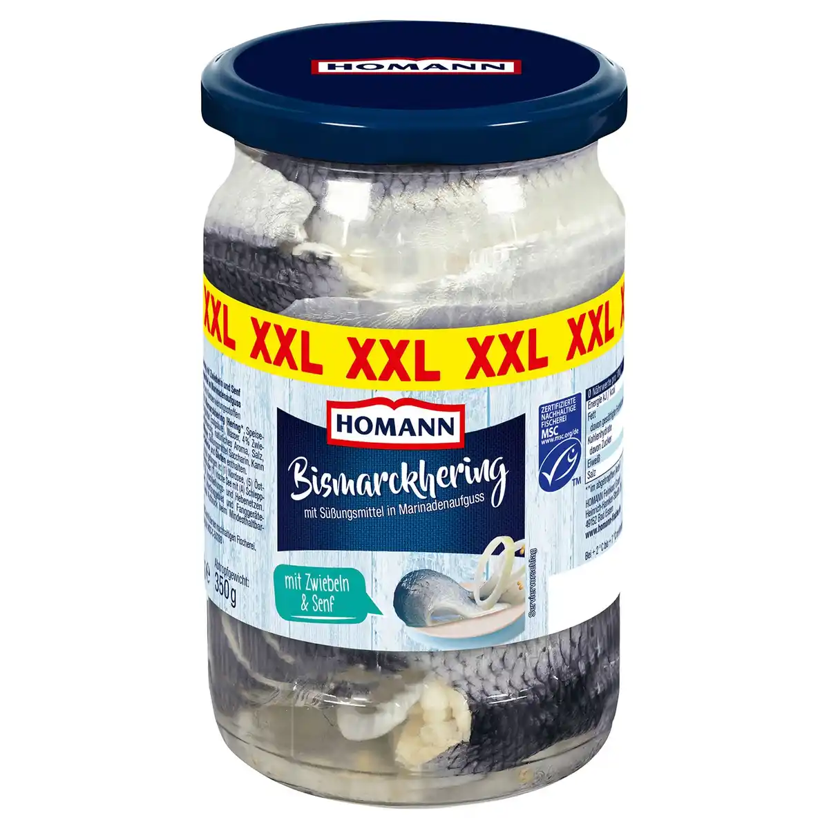 Bild 1 von HOMANN Marinaden, Bismarckhering 700 g