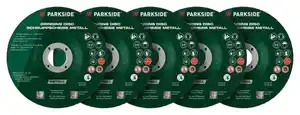 PARKSIDE® Schruppscheiben-Set, 5-teilig