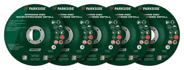 Bild 1 von PARKSIDE® Schruppscheiben-Set, 5-teilig