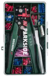 PARKSIDE® Automatik-Abisolier- und Crimpzangen-Set, 231-teilig