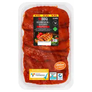 BBQ Hähnchensteaks mariniert XXL, 1.000 g