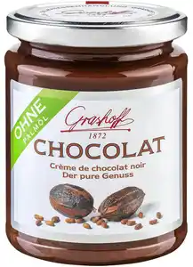 GRASHOFF Crème de Chocolat Noir, 250-g-Glas