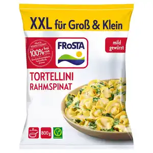 FROSTA Fertiggericht Tortellini Rahmspinat XXL