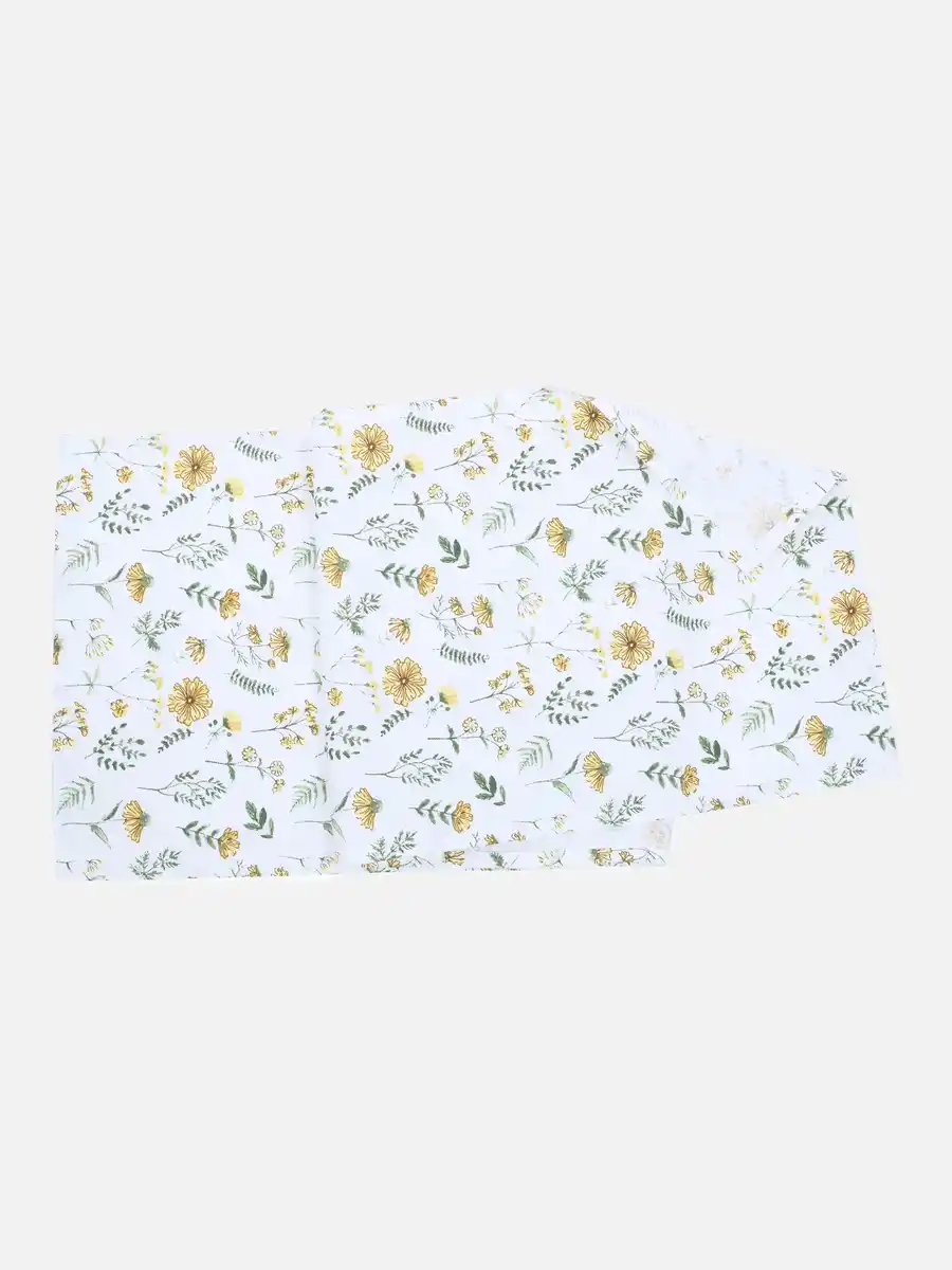 Bild 2 von Tischläufer mit Blumen 40x140 cm Weiß