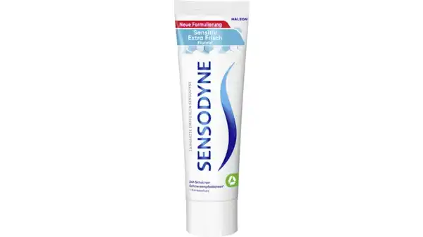 Bild 1 von Sensodyne Sensitiv Extra Frisch Fluorid