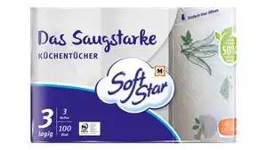 SoftStar Küchentücher Das Saugstarke