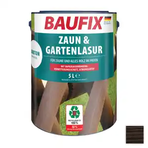 Zaun- und Gartenlasur - Ebenholz