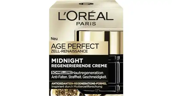 Bild 1 von L'Oréal Paris Age Perfect Zell Renaissance Midnight Nachtcreme Gesicht